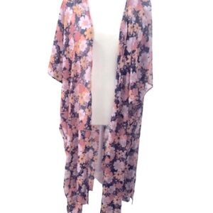 Aerie Swim Coverup floral Design